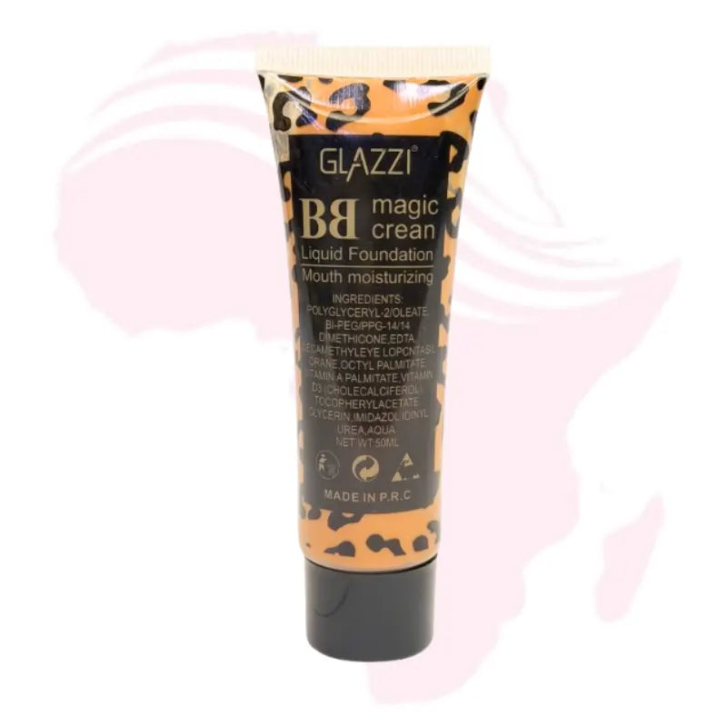 GLAZZI BB Magic Cream Liquid Foundation – Moisturizing, Natural Coverage