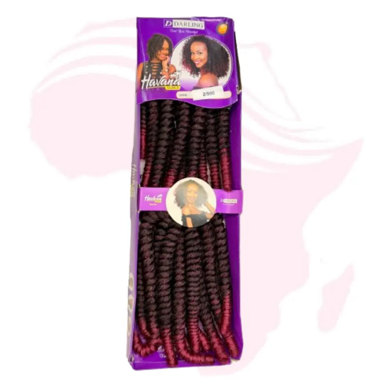 Darling Havana Curl Crochet Braiding Hair – Soft & Natural Twist Curls | Lightweight & Long-Lasting