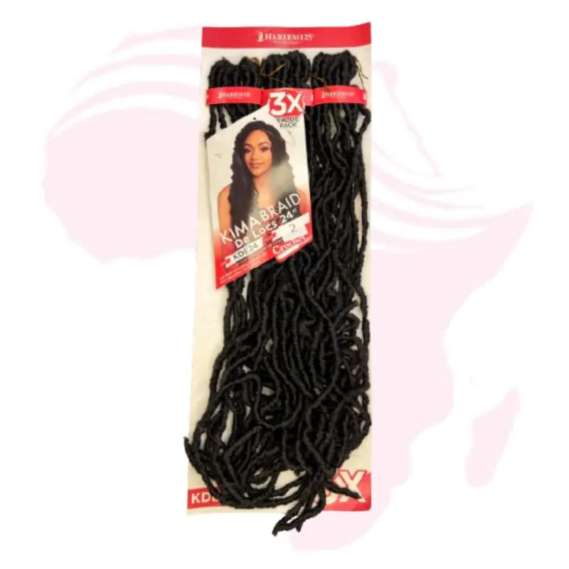 Kima Braid Boho Goddess Locs Crochet Hair – 3X Value Pack