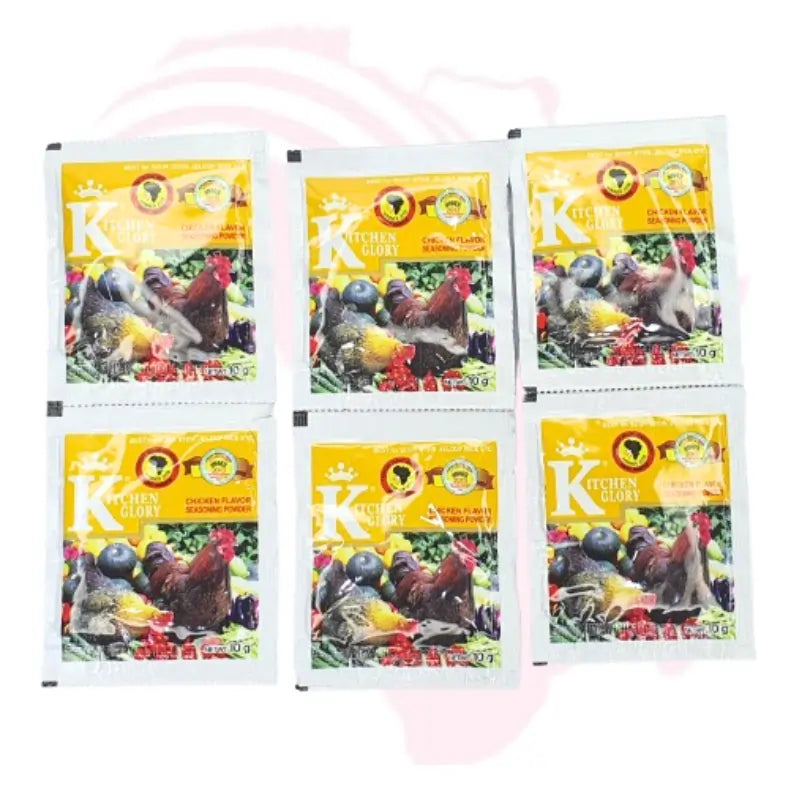 Kitchen Glory Chicken Flavor Seasoning Powder – Rich Chicken Taste for Soups, Stews & Rice Dishes (10g / 100g)