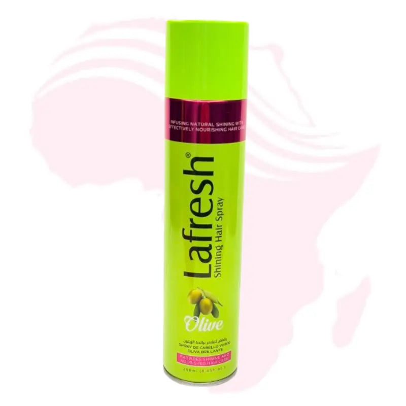 Lafresh Shining Hair Spray Olive – High Gloss & Nourishing Styling Spray (250ml)