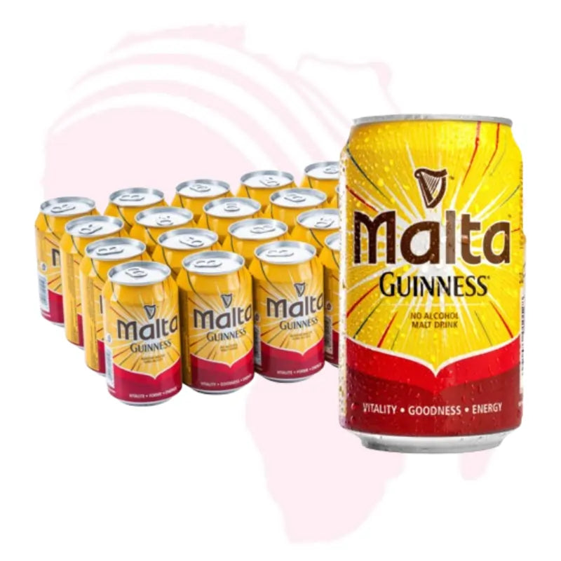 Malta Guinness Original Non-Alcoholic Malt Drink Can 330ml