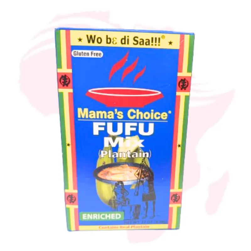 Mama’s Choice Fufu Mix (Plantain) – Gluten Free African Swallow | Smooth & Easy to Prepare