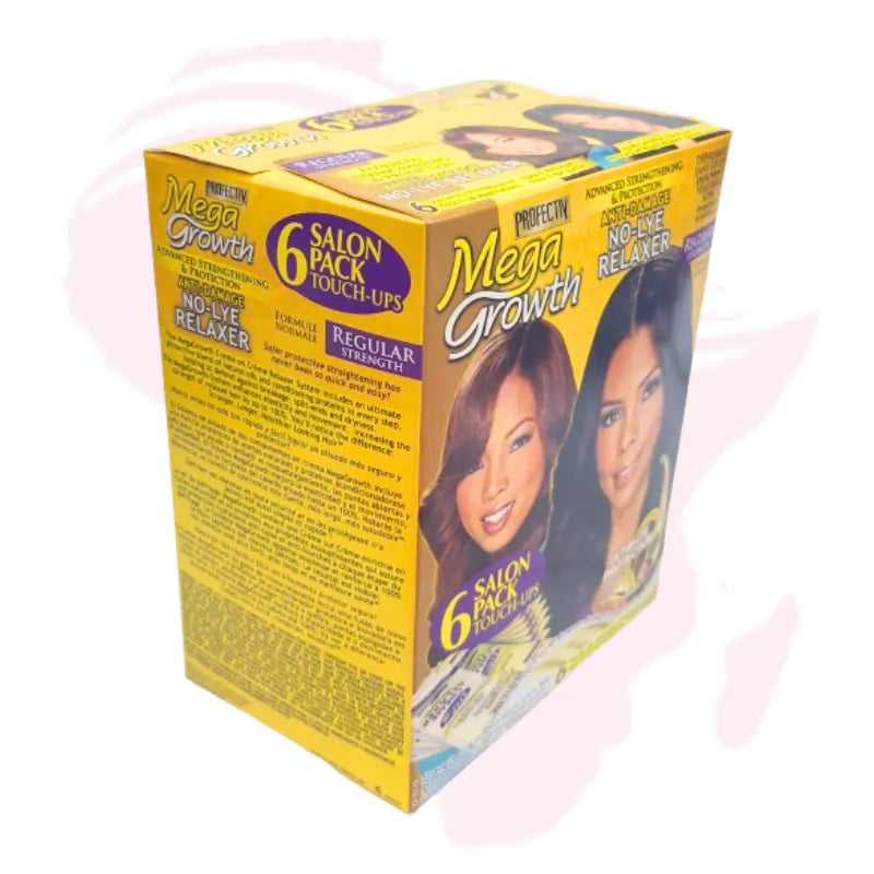 Profectiv Mega Growth Anti-Damage No-Lye Relaxer – Regular Strength (Salon 6-Pack Touch-Ups)