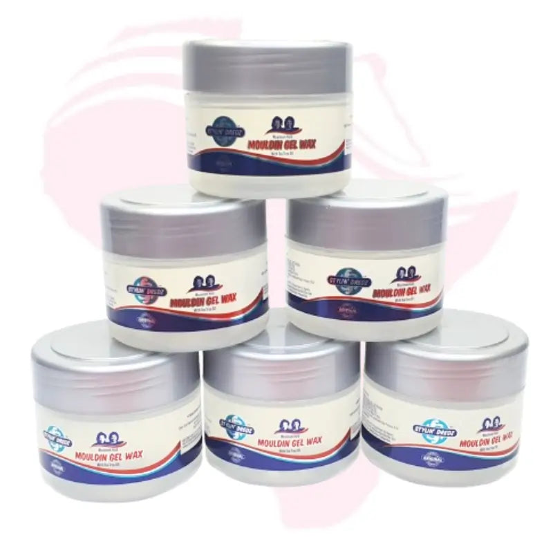 Stylin’ Dredz Mouldin’ Gel Wax Maximum Hold – Lock & Twist Gel for Dreadlocks and Natural Hair