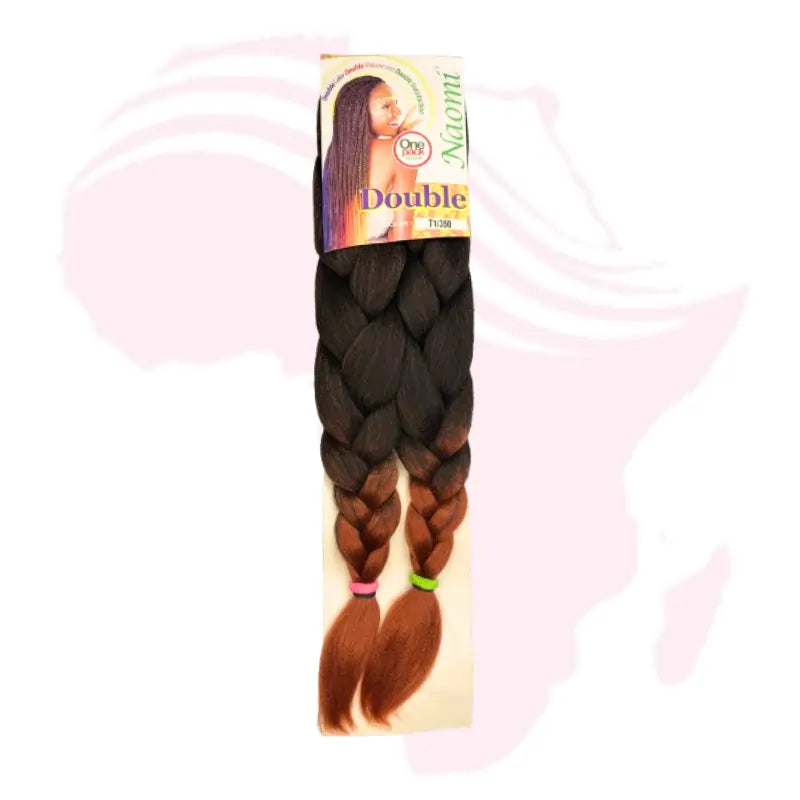 Naomi Double Braiding Hair – Soft Synthetic Jumbo Braid
