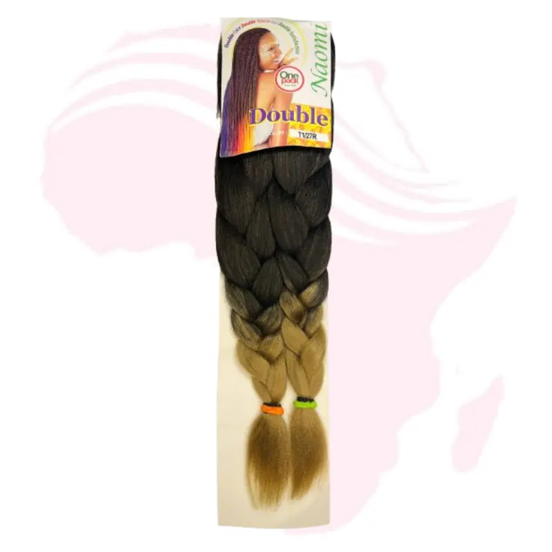 Naomi Double Braiding Hair – Soft Synthetic Jumbo Braid