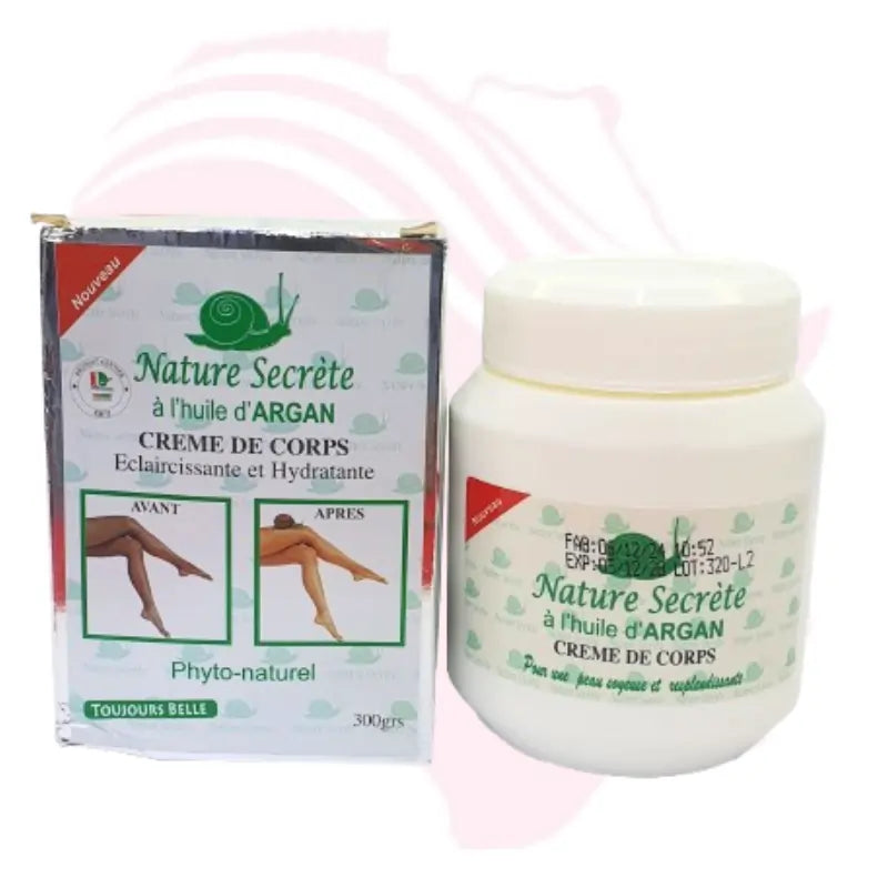 Nature Secrete Argan Crème de Corps 300g – Nourishing Body Cream with Argan Oil | Smooth & Hydrating Skincare in Dubai