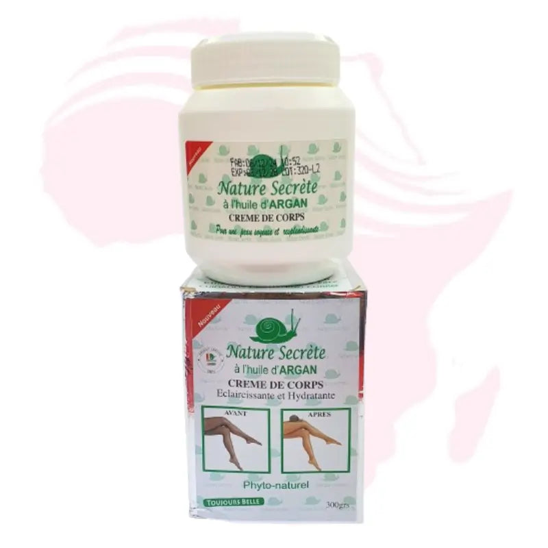 Nature Secrete Argan Crème de Corps 300g – Nourishing Body Cream with Argan Oil | Smooth & Hydrating Skincare in Dubai