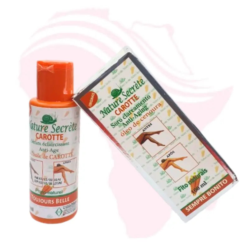 Nature Secret Carotte Lightening Moisturizing Body Oil 100ml | Skin Brightening & Hydrating Oil