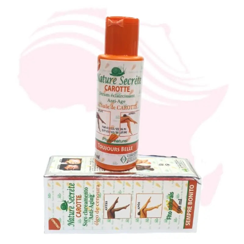 Nature Secret Carotte Lightening Moisturizing Body Oil 100ml | Skin Brightening & Hydrating Oil