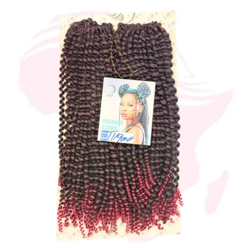 SMP Ocean Curl Crochet Hair – Curly Synthetic Crochet Braids
