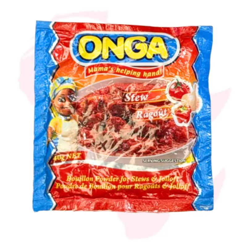 ONGA Stew Bouillon Powder (40g) – "Mama's Helping Hand" for Rich, Savory Stews & Jollof Rice