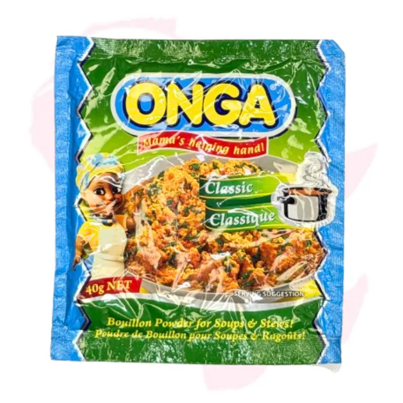 ONGA Classic Bouillon Powder (40g) – "Mama's Helping Hand" for Authentic Savory Soups, Stews & Porridge