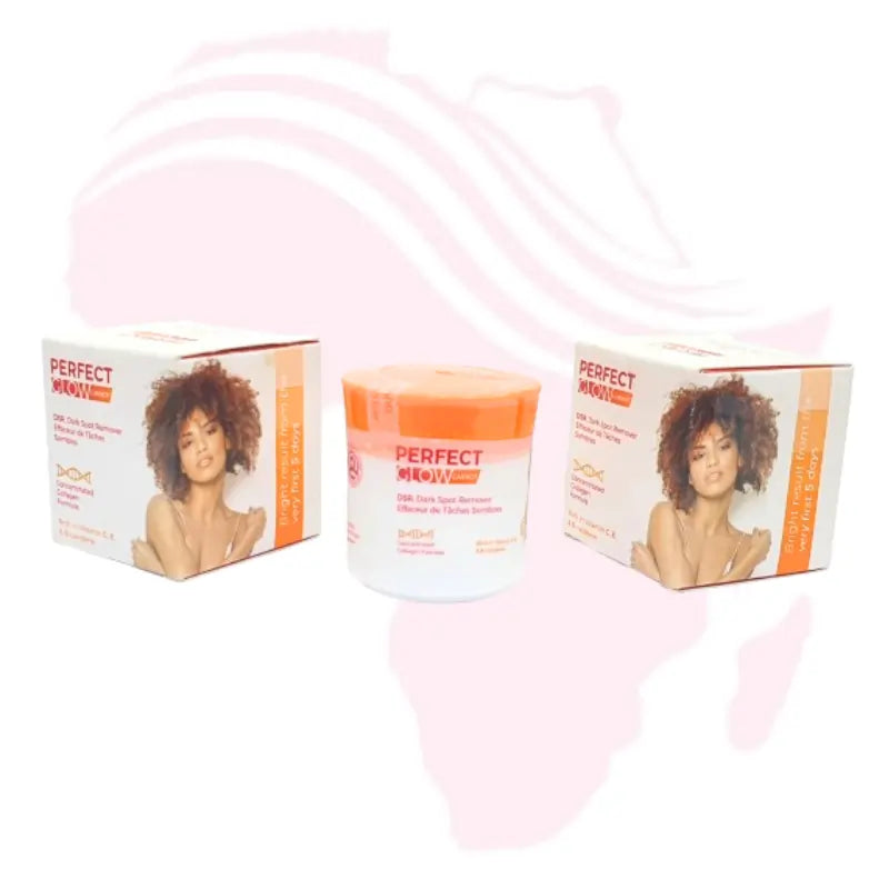 Perfect Glow Carrot DSR Dark Spot Remover Cream – Collagen Brightening Formula with Vitamin C, E & Beta-Carotene (30ml)