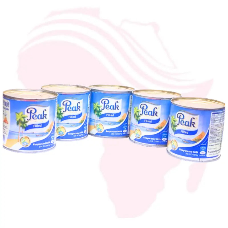 Peak Evaporated Milk Lite & Creamy – 140ml (1 Tin) | Low Fat, Rich & Creamy Taste