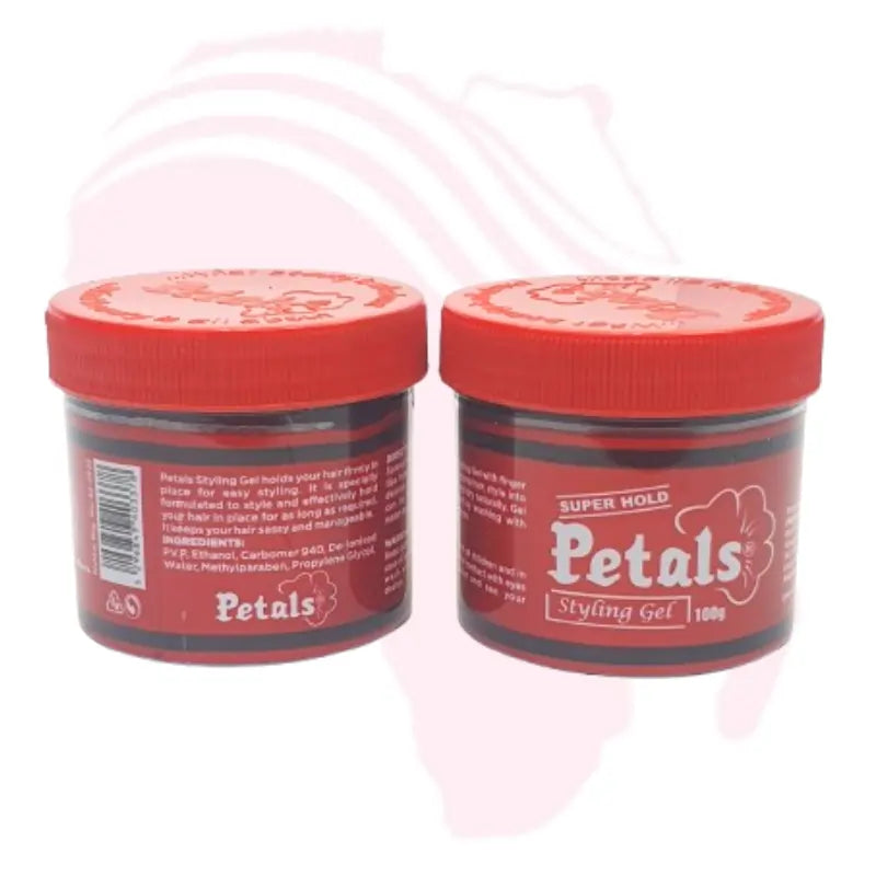 Super Hold Petals Styling Gel 100g – Long-Lasting Extra Strong Hair Gel