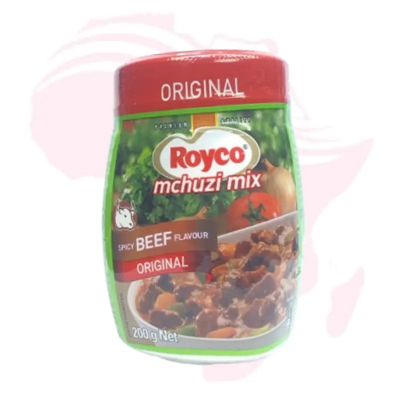 Royco Mchuzi Mix Spicy Beef Flavour – 200g (Pack of 1) | Flavorful Seasoning Mix with Herbs & Spices