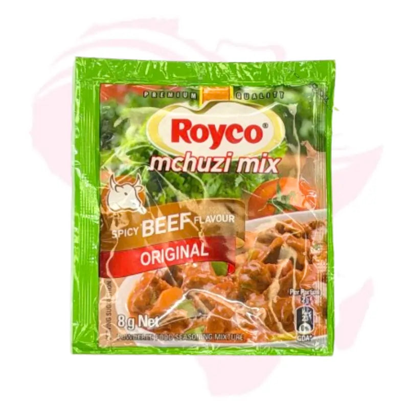 Royco Mchuzi Mix Spicy Beef Flavour (8g) – Original Powdered Seasoning with Natural Spices