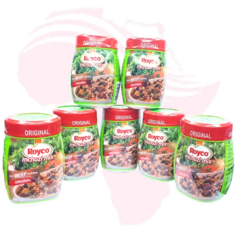 Royco Mchuzi Mix Spicy Beef Flavour – 200g (Pack of 1) | Flavorful Seasoning Mix with Herbs & Spices