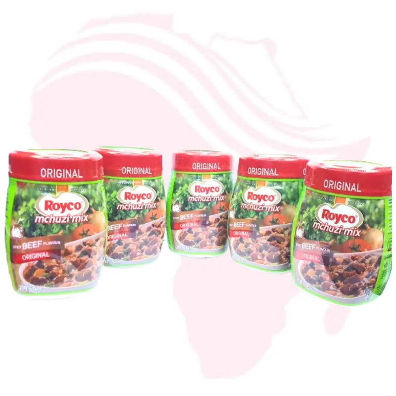 Royco Mchuzi Mix Spicy Beef Flavour – 200g (Pack of 1) | Flavorful Seasoning Mix with Herbs & Spices