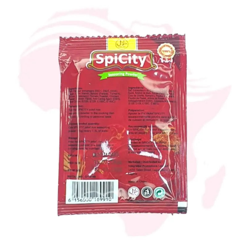 Spicity Seasoning Powder for Stew & Jollof – 10g & 100g | Rich Tomato & Chicken Flavour Bouillon for Cooking