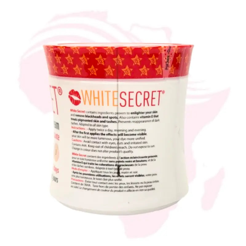 White Secret Lightening Body Cream (320ml) – Intensive 5-Day Brightening & Anti-Spot Formula