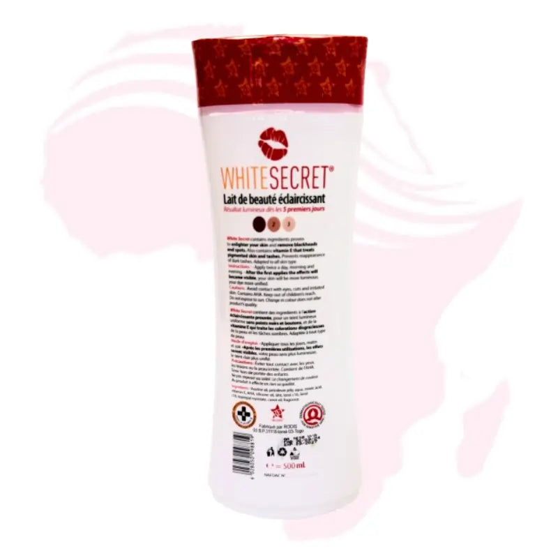 White Secret Lightening Body Lotion (500ml) – Intensive Brightening & Spot Removal Formula