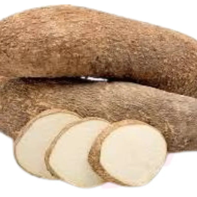 Fresh West African Yam – Natural Starchy Root Vegetable for Pounding, Boiling & Frying